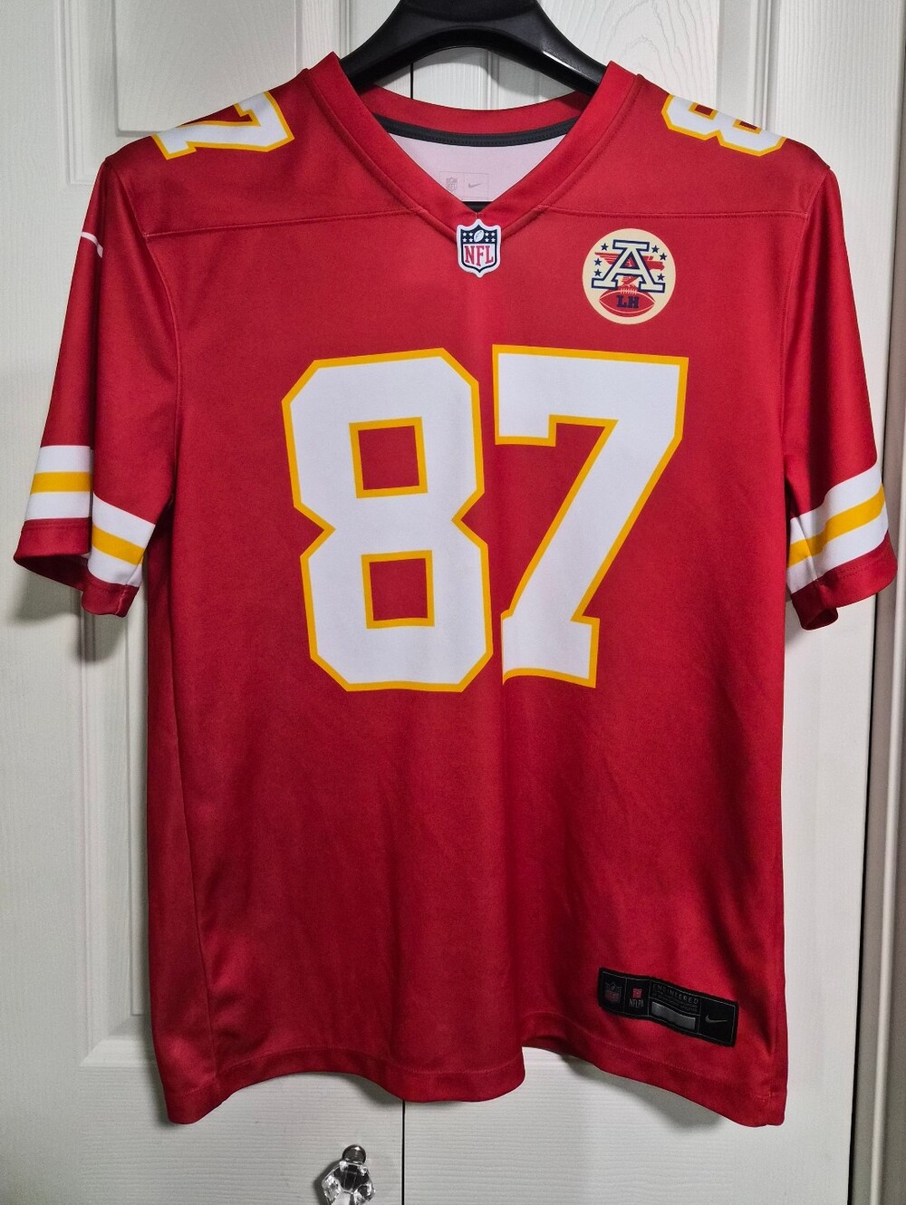 Men's Nike Dri-fit Travis Kelce Chiefs Jersey Sz. L